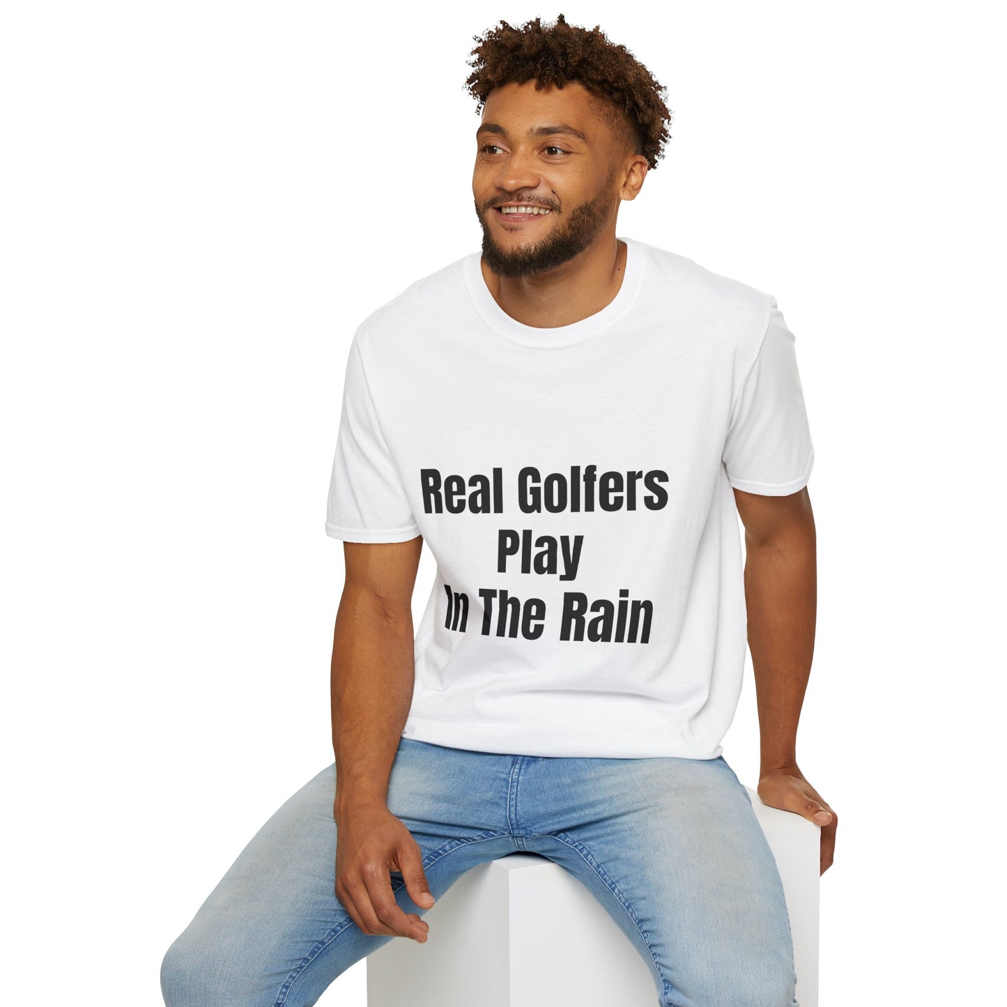Real Golfers Play In The Rain T-Shirt