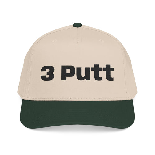 3 Putt - Mid Profile Baseball Cap