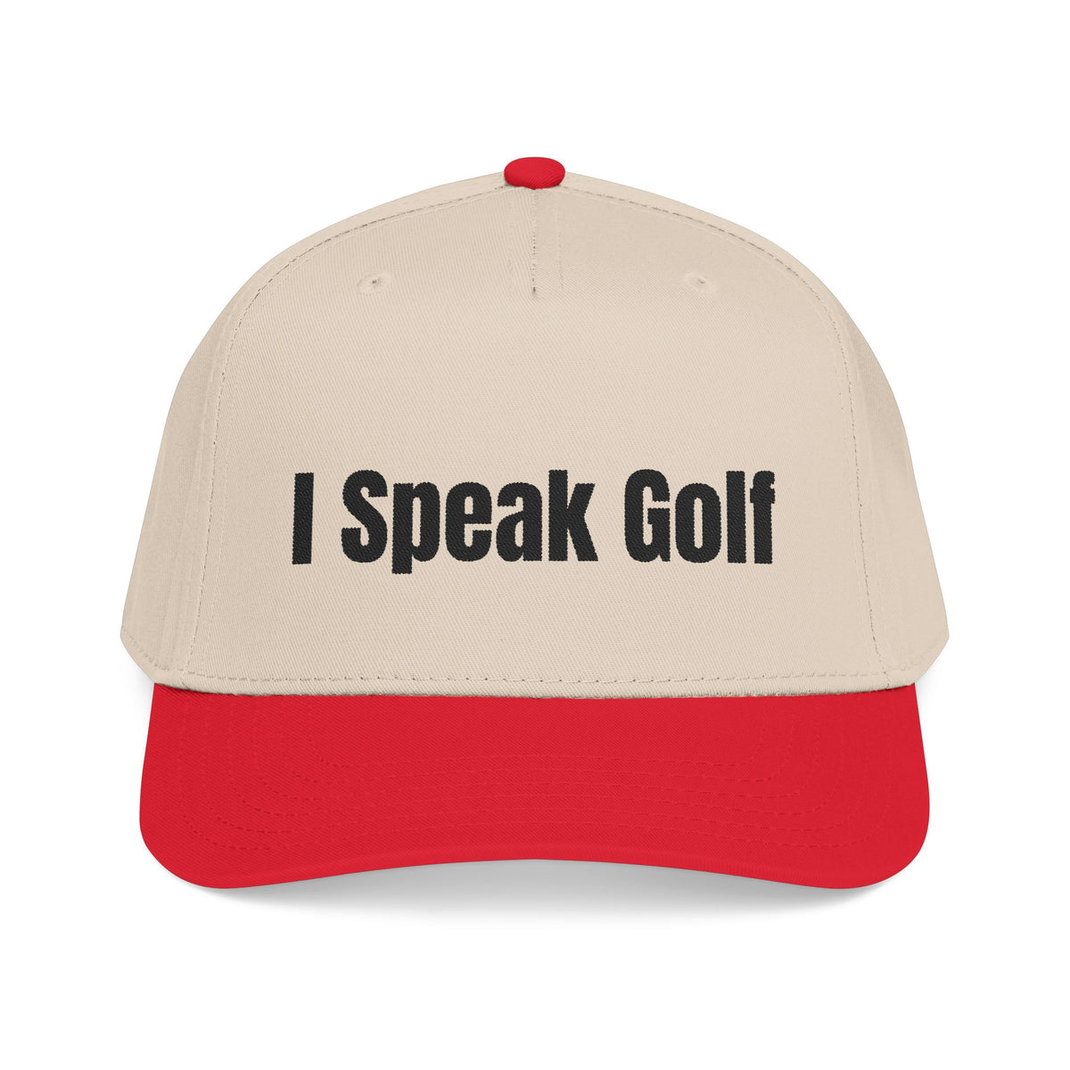 I Speak Golf - Mid Profile Baseball Cap