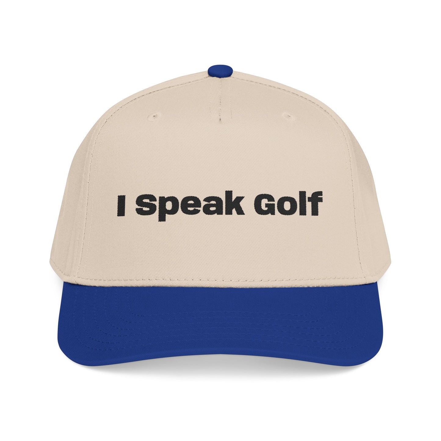 I Speak Golf- Mid Profile Baseball Cap