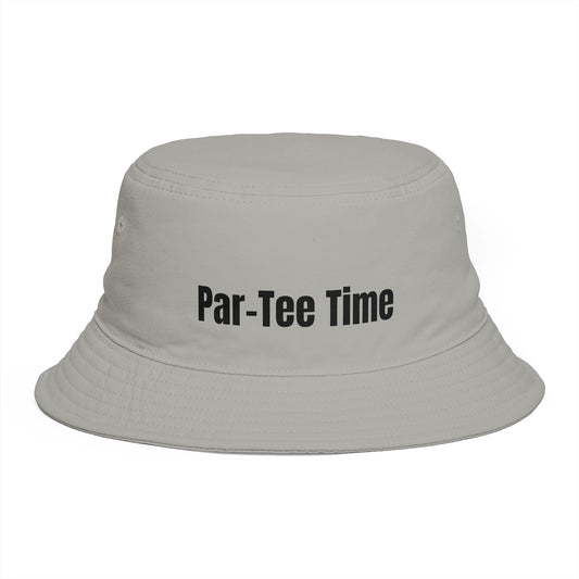 Par-Tee Time Bucket Hat — Golf Humor Bucket Hat for Golfers