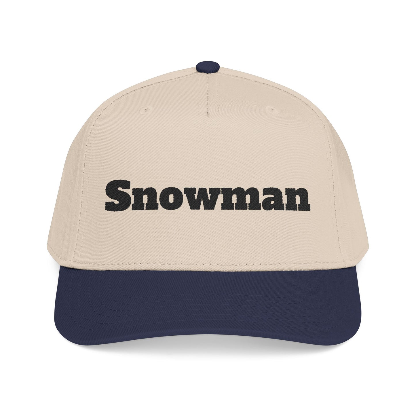 Snowman - Mid Profile Baseball Cap