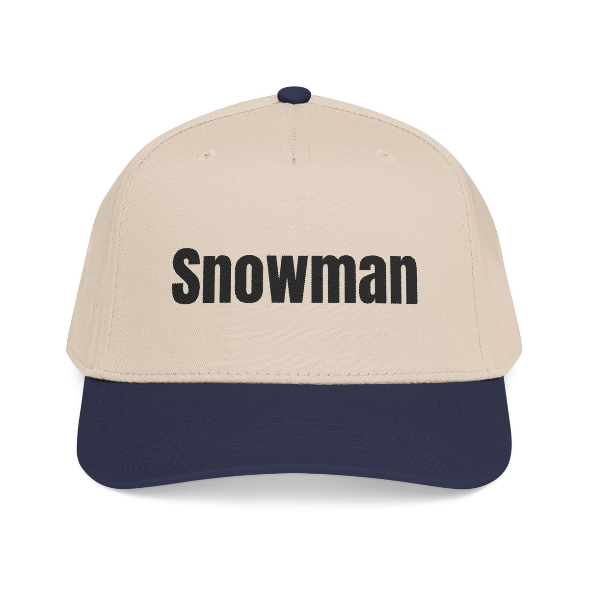 Snowman - Mid Profile Baseball Cap