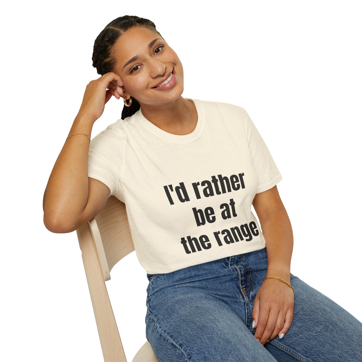 I'd rather be at the range - T-Shirt