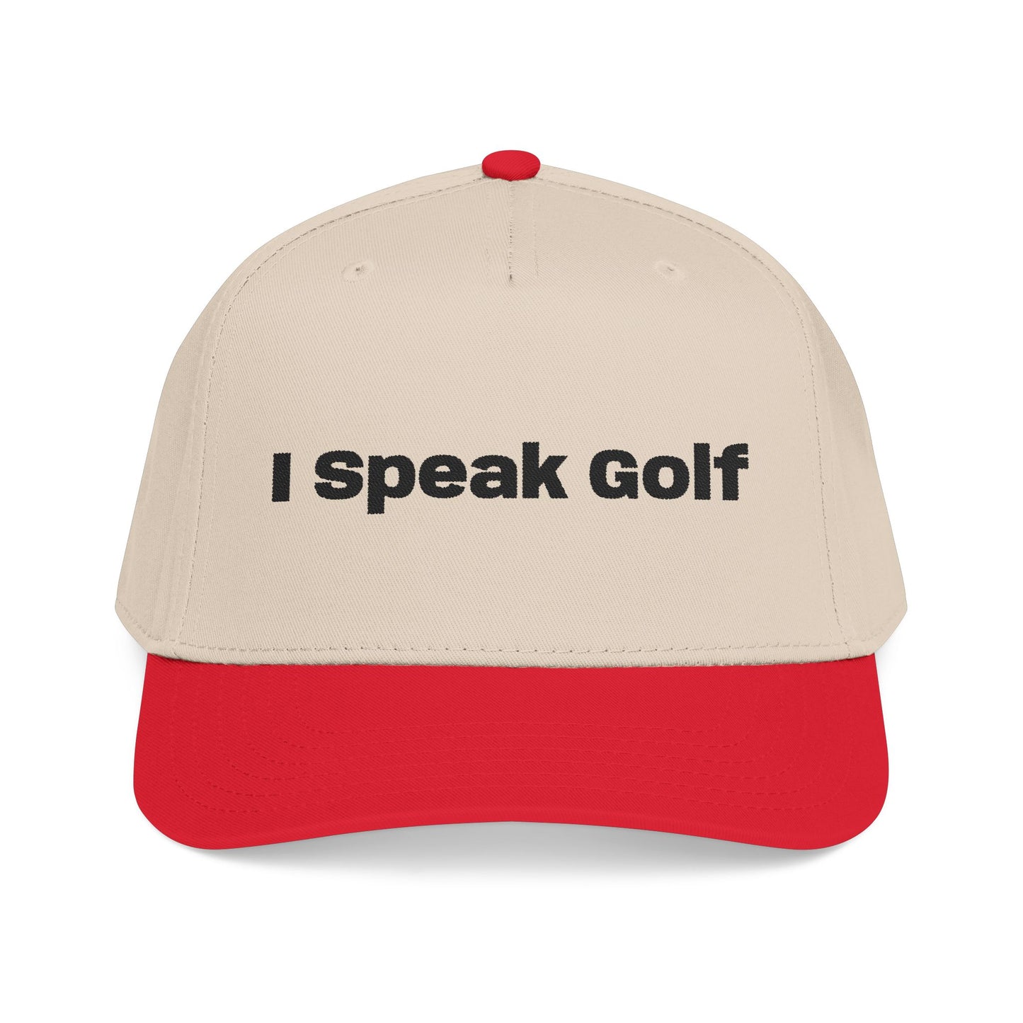 I Speak Golf- Mid Profile Baseball Cap