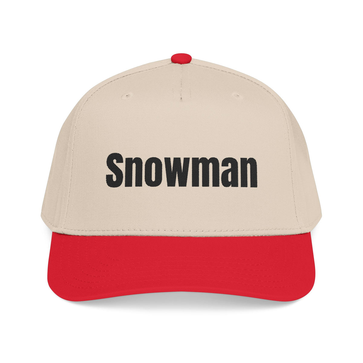 Snowman - Mid Profile Baseball Cap