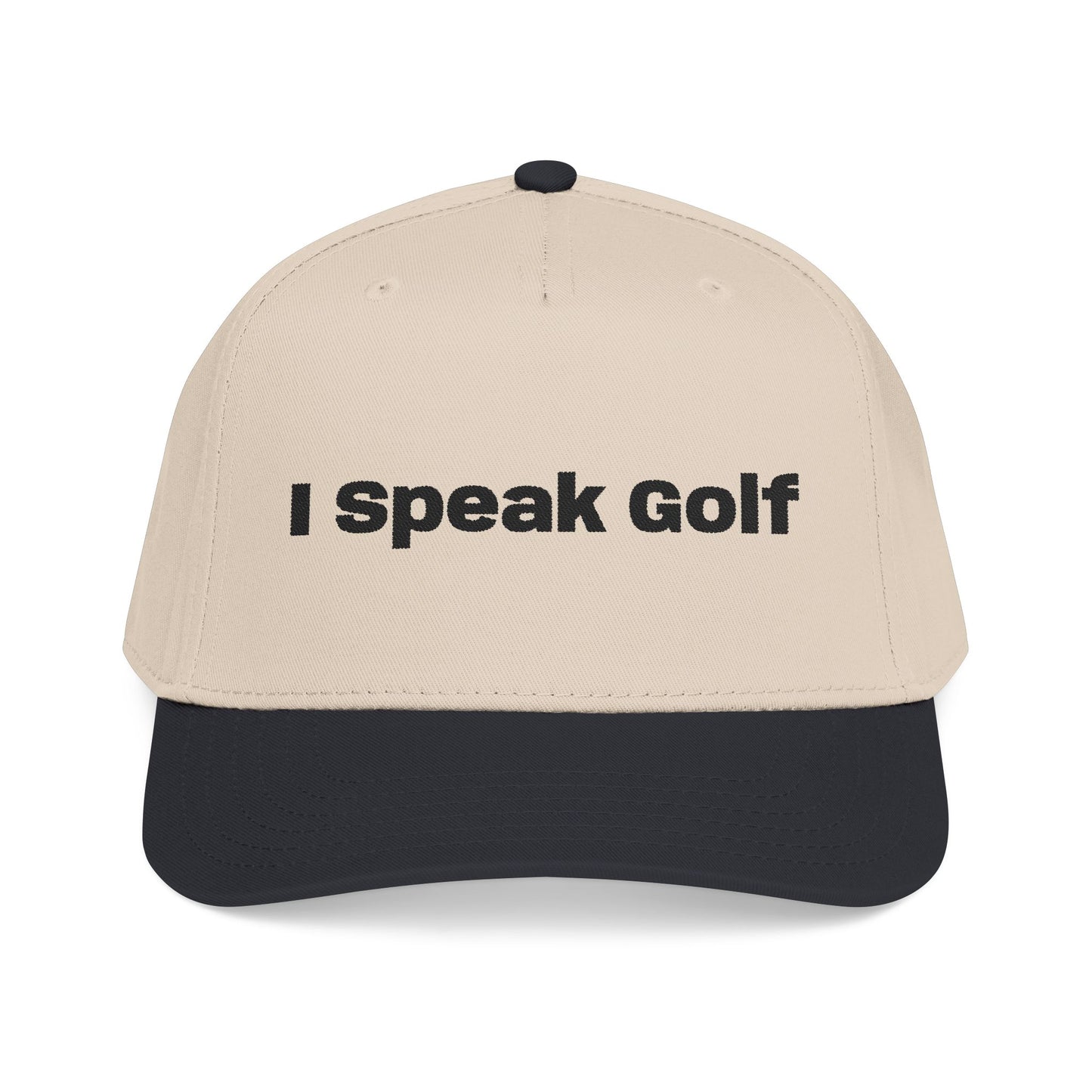 I Speak Golf- Mid Profile Baseball Cap