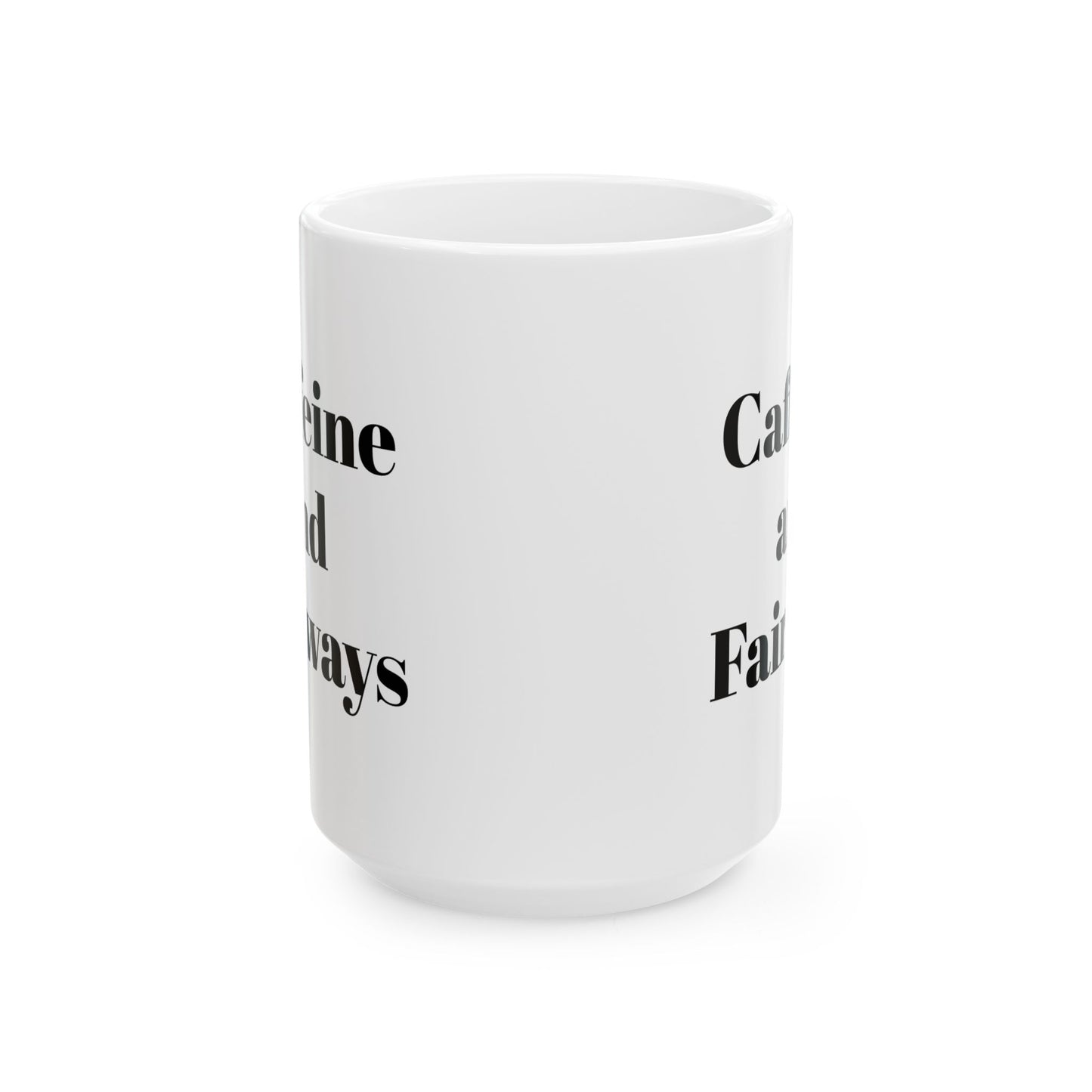 Caffeine and Fairways  Coffee Mug (11oz, 15oz)