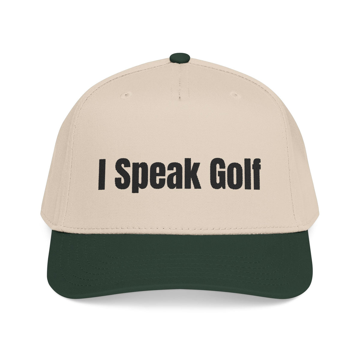 I Speak Golf - Mid Profile Baseball Cap