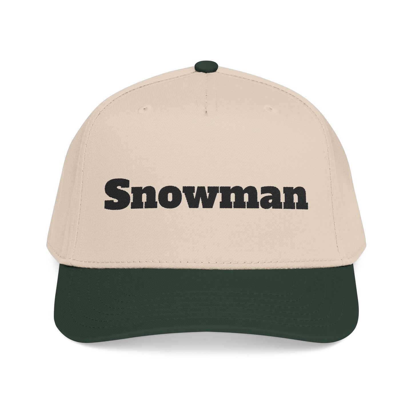 Snowman - Mid Profile Baseball Cap