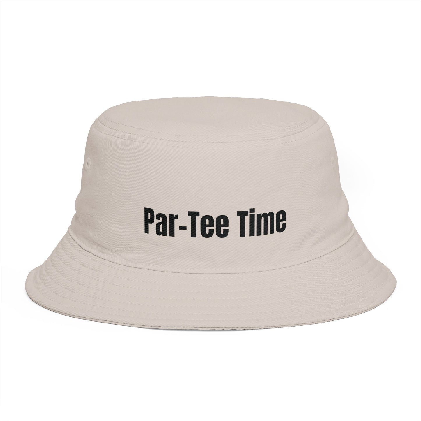 Par-Tee Time Bucket Hat — Golf Humor Bucket Hat for Golfers