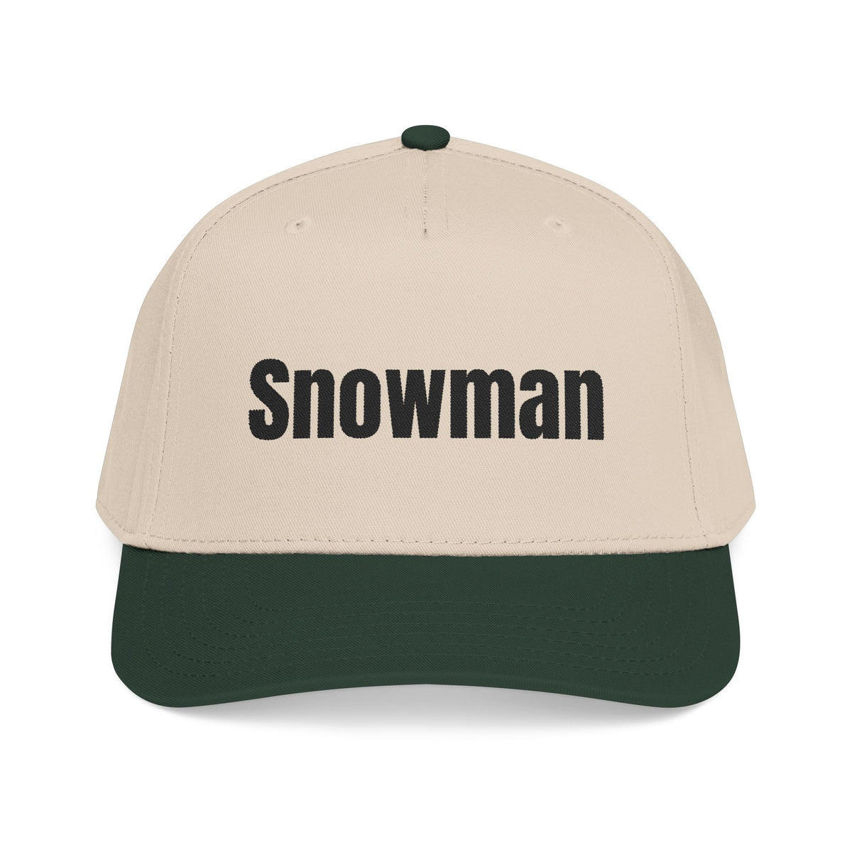 Snowman - Mid Profile Baseball Cap