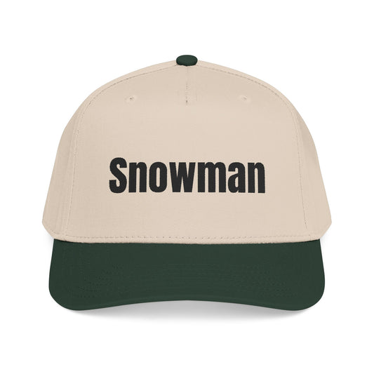 Snowman - Mid Profile Baseball Cap