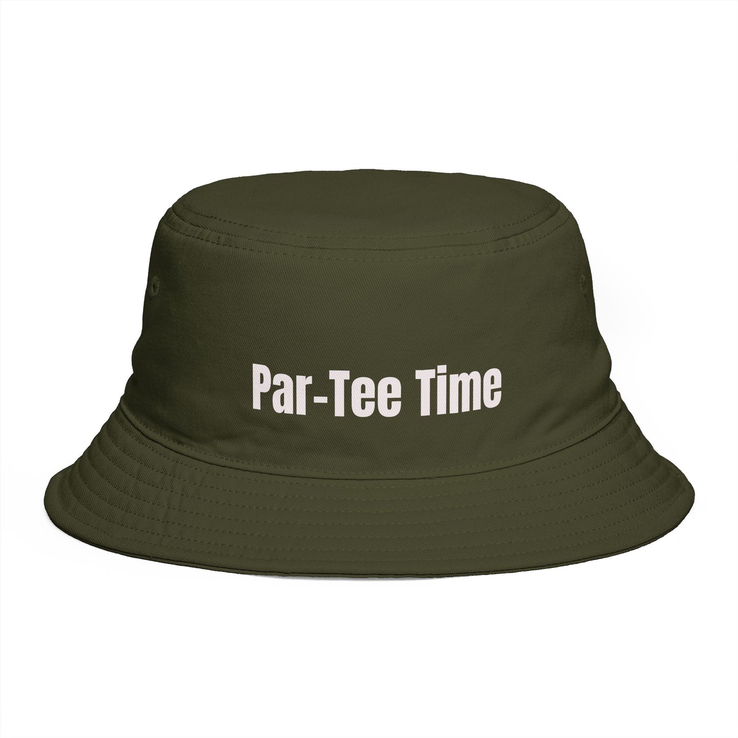 Par-Tee Time Bucket Hat — Golf Humor Bucket Hat for Golfers