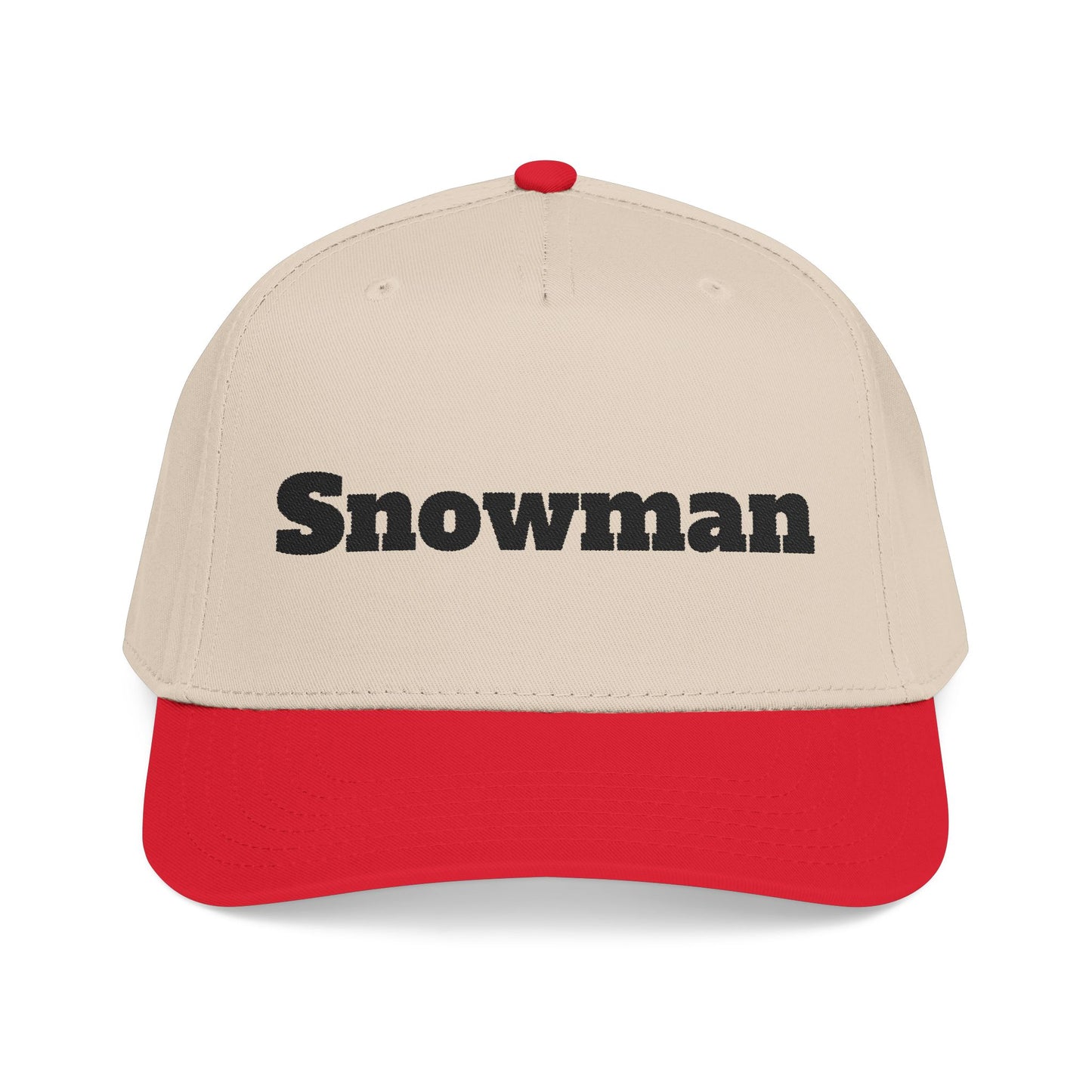 Snowman - Mid Profile Baseball Cap